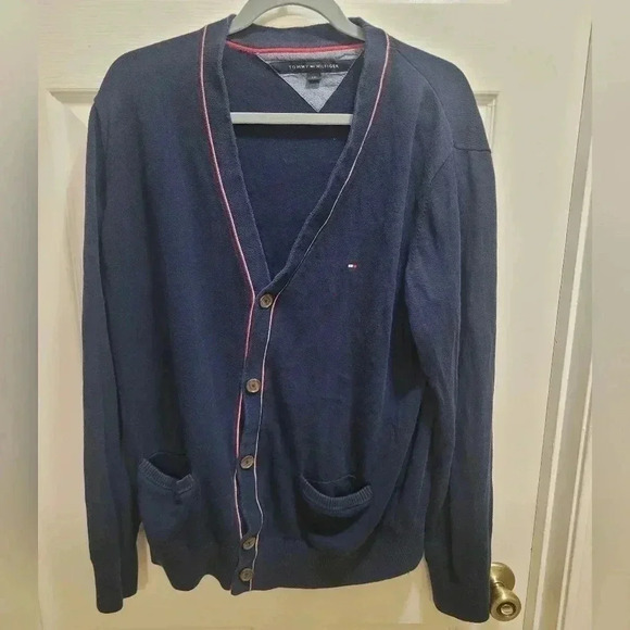 Tommy Hilfiger Other - Vintage Tommy Hilfiger Cardigan Mens Size Large 90s retro vintage cardigan over